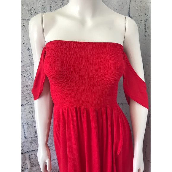 🔥 Sale🔥 Lady in Red - Hi Lo Maxi Dress - Picture 5 of 6